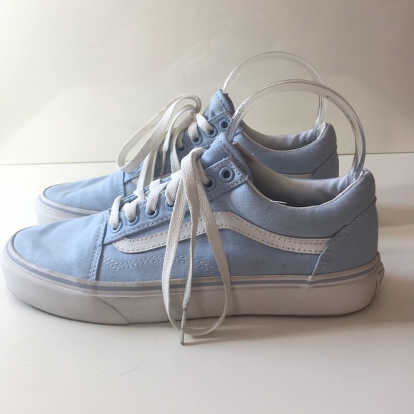 womens baby blue vans